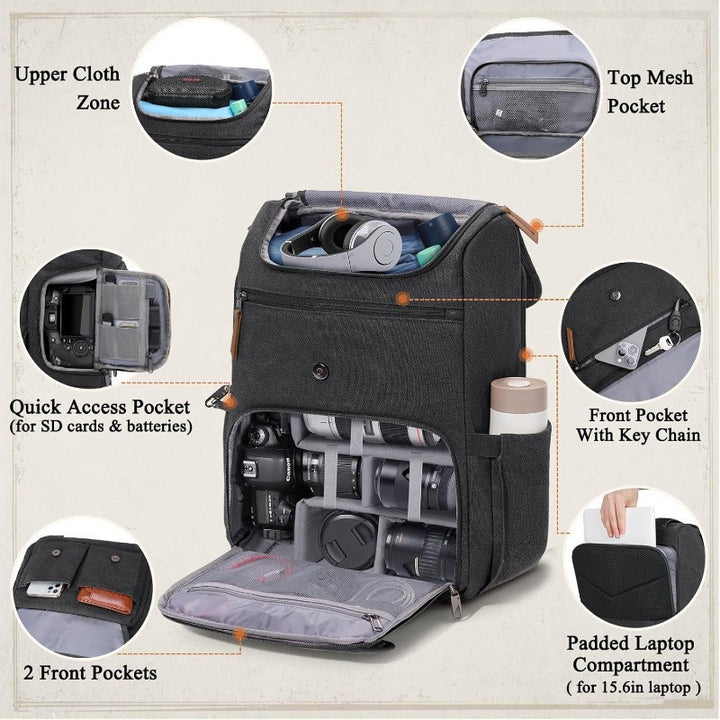 Photography Backpack Bowlift