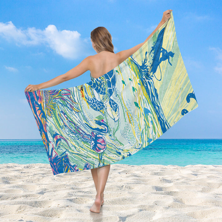 Women's beach towel by Bowlift