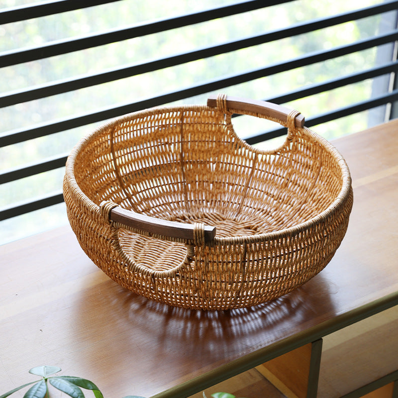 Women Handwoven Storage Basket Bowlift