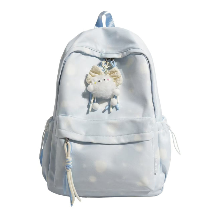 Stylish Polka Dot Backpack Bowlift