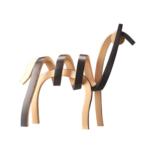 Abstract Decorative Horse Sculpture