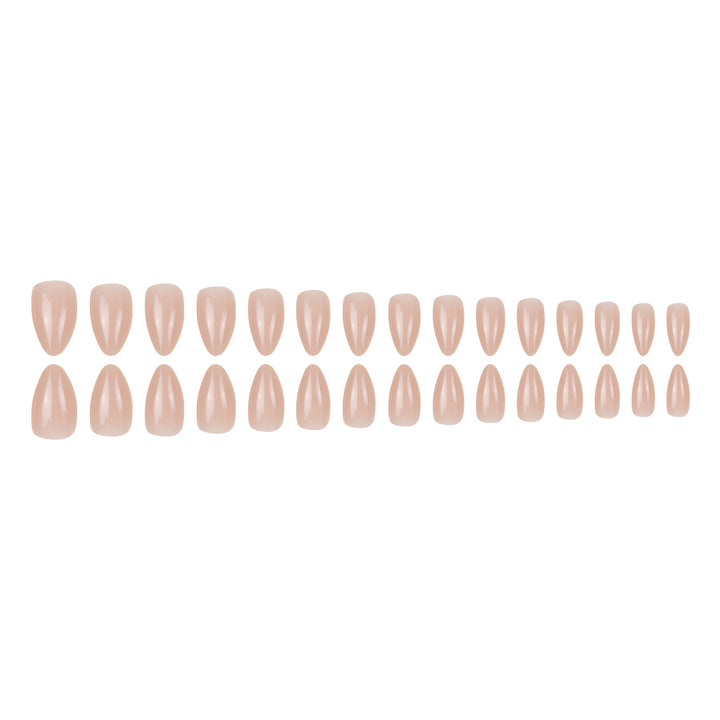 Elegant Gel Press-On Nail Set Bowlift