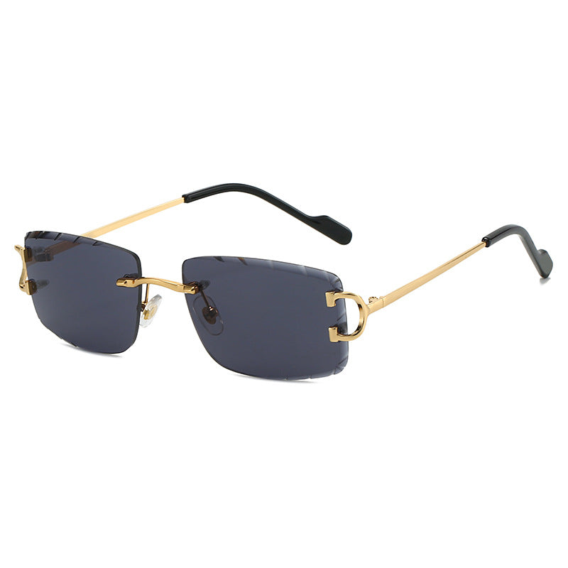 Ladies elegant half-frame corrective glasses Bowlift