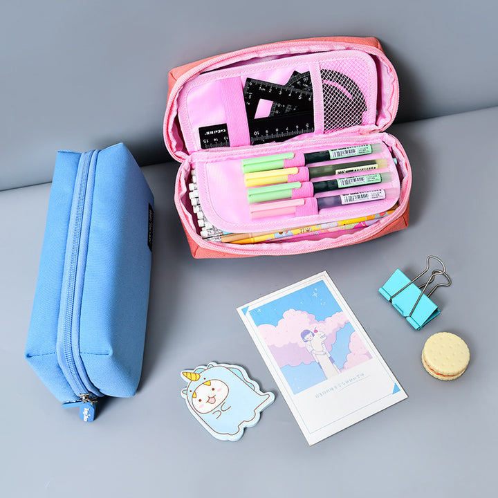 Multi-Compartment Pencil Case Bowlift