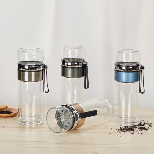 Unisex Innovative Tea Maker with Integrated Strainer Bowlift