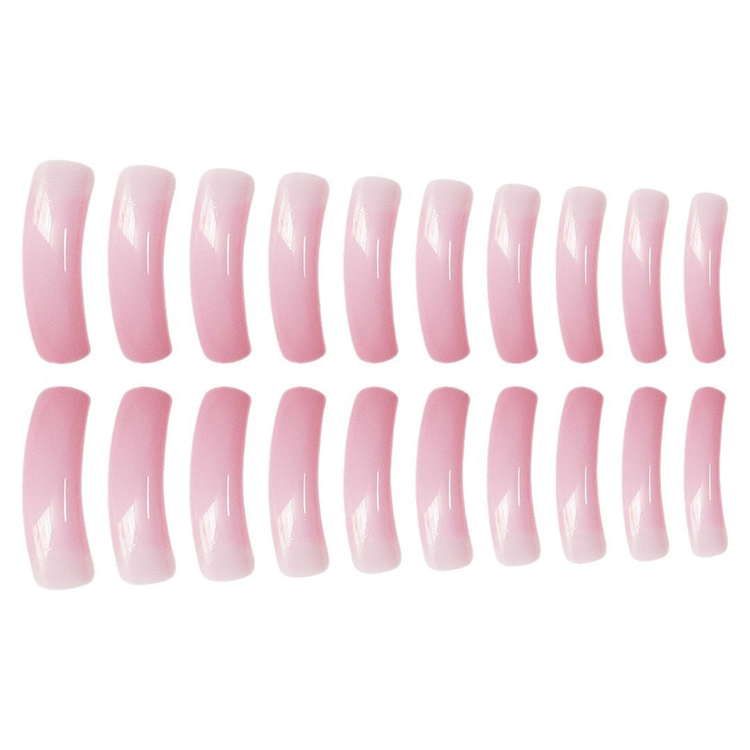 Ombre Acrylic Nail Extensions Bowlift