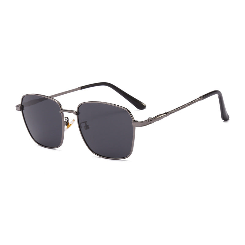 Men's Square Designer Sunglasses with High UV Protection Bowlift