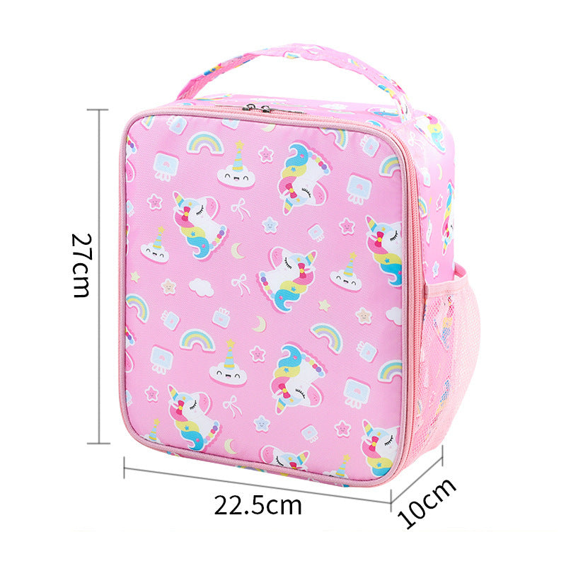 Cute Cartoon-Themed Insulated Lunch Box