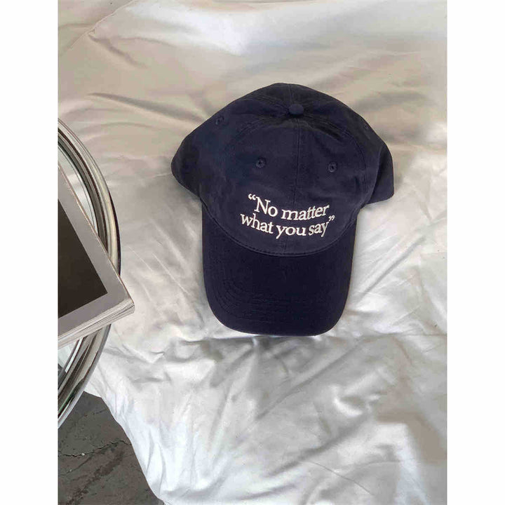 Women's Casual Embroidered Statement Cap Bowlift