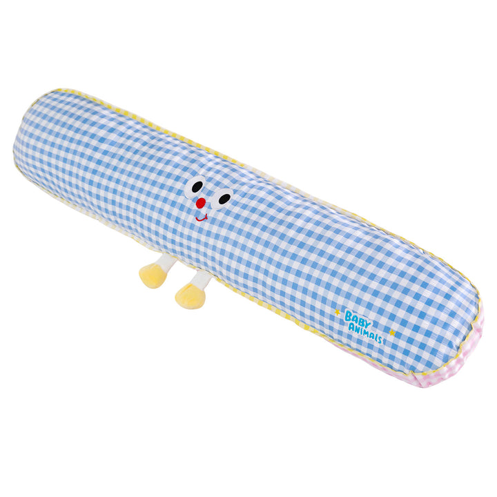 Plush Neck Roll with Playful Animal Design Bowlift