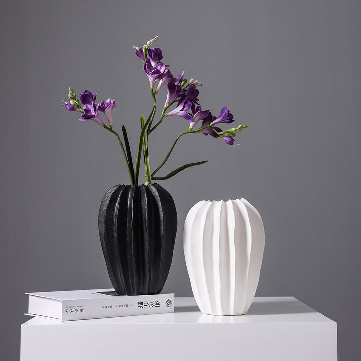 Modern Textured Ceramic Vase