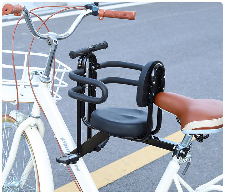 padded detachable child scooter seat with backrest and safety armrests Bowlift