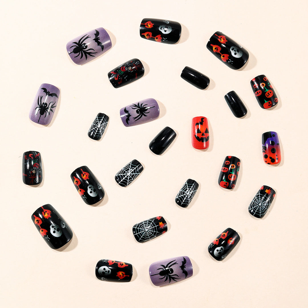 Halloween-Themed Decorative Nail Art Extensions Bowlift