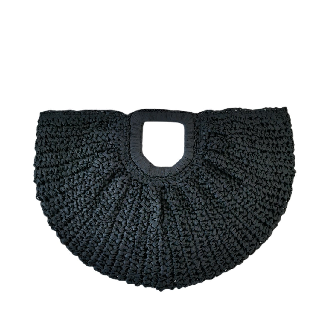 Handcrafted Ribbed Structure Beach Bag Bowlift