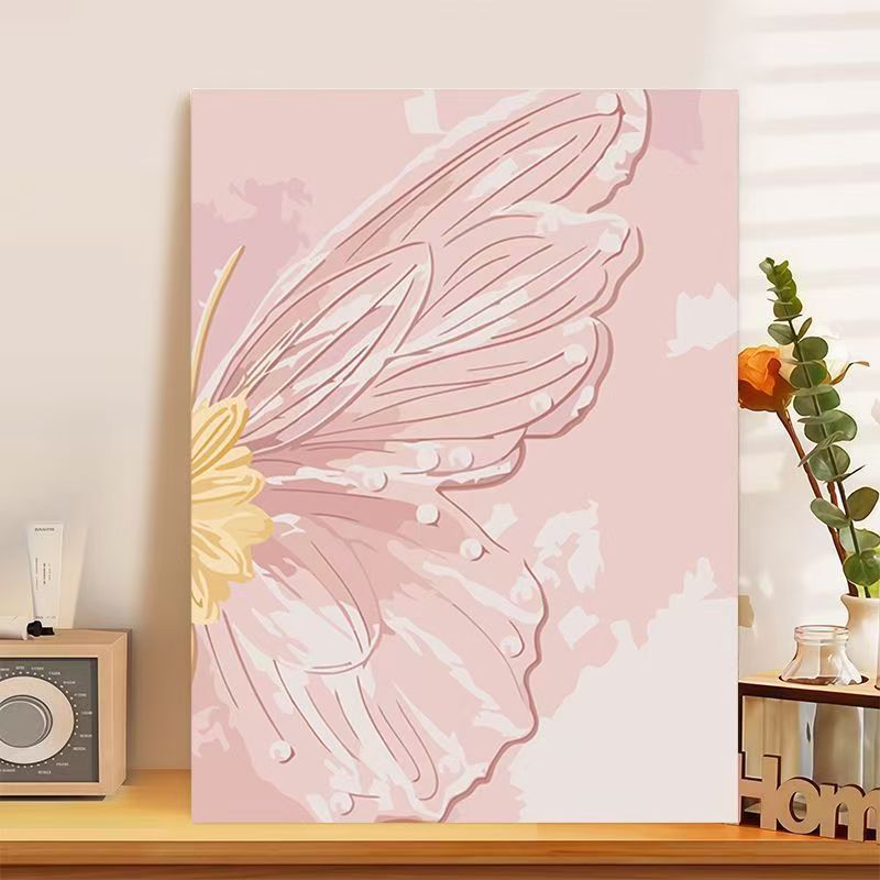 Decorative Butterfly-Themed Canvas Art Bowlift