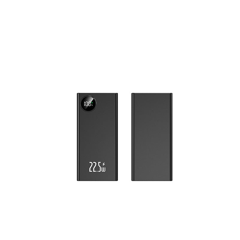 Compact power bank with digital charging display and fast charging function Bowlift