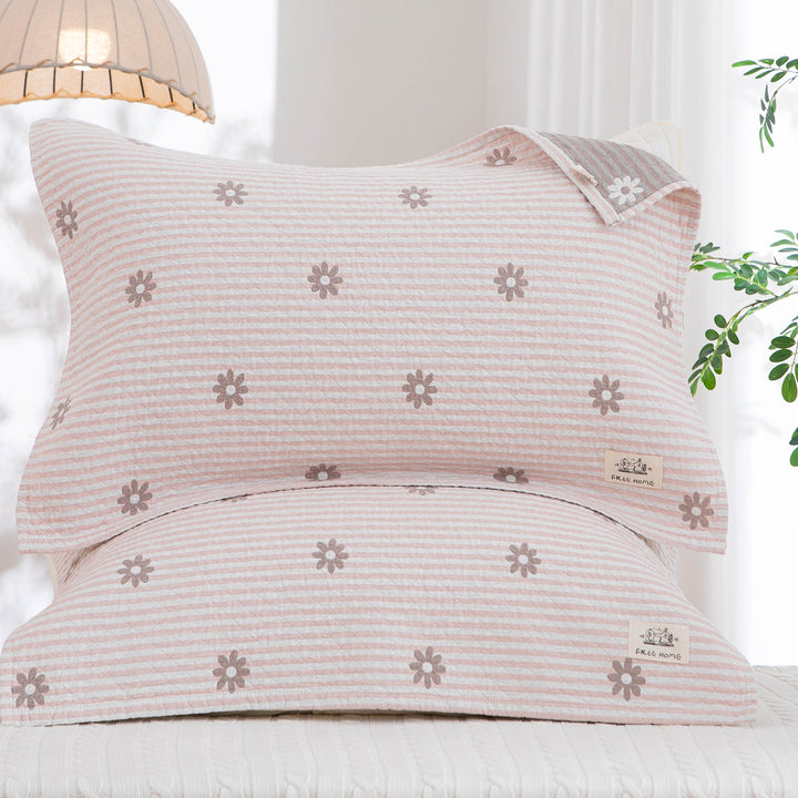 Women's pillowcase with modern checkered pattern Bowlift