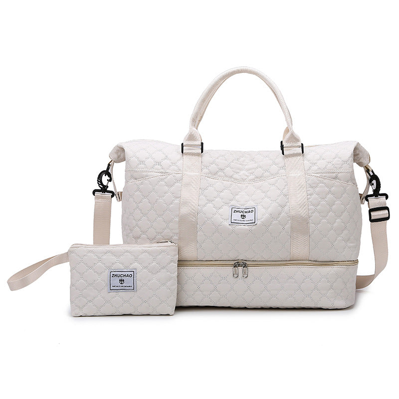 Quilted Multi-Purpose Travel Duffel