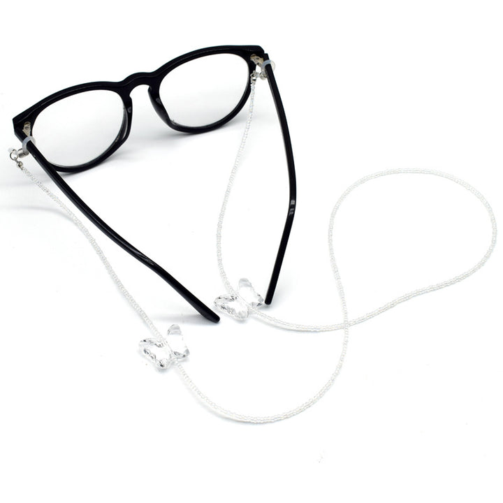 Decorative Butterfly Eyewear Chain Bowlift