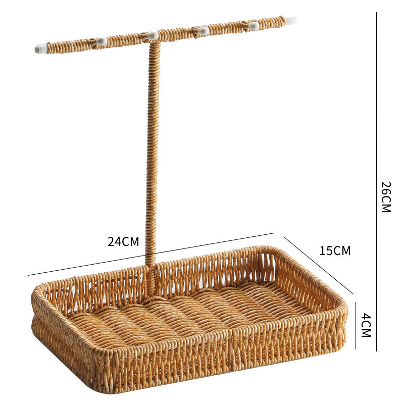 Decorative Woven Organizer Bowlift