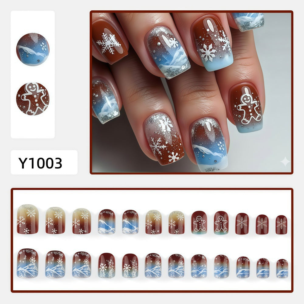 Artificial Nails in Modern Tribal Design Bowlift
