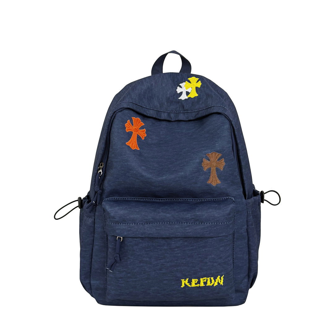 Casual Embroidered Backpack