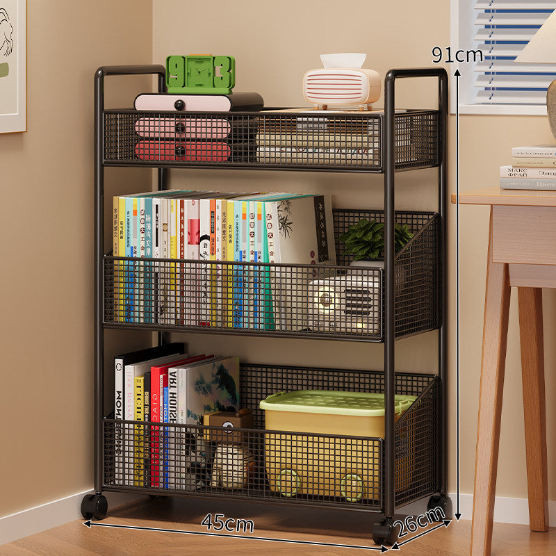 Modern Multi-Tier Mesh Storage Shelf Bowlift