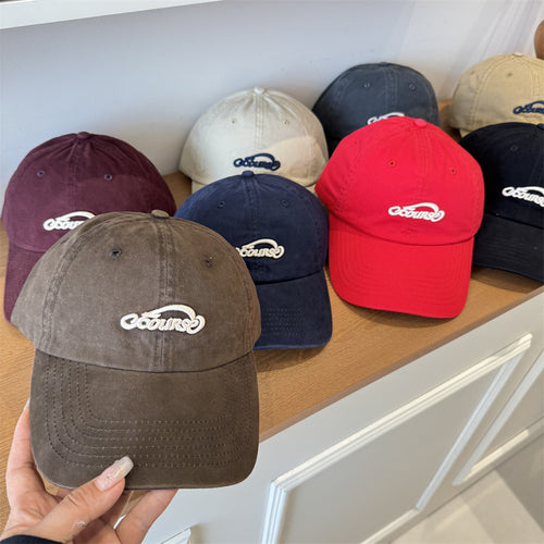 Men's Classic Embroidered Adjustable Baseball Cap Bowlift