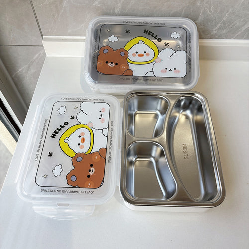 Stainless Steel Multi-Section Meal Prep Container
