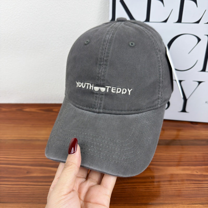 Women's Casual Cotton Baseball Cap Bowlift