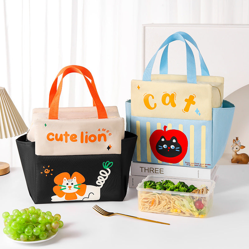 Fun Sports-Themed Insulated Lunch Bag