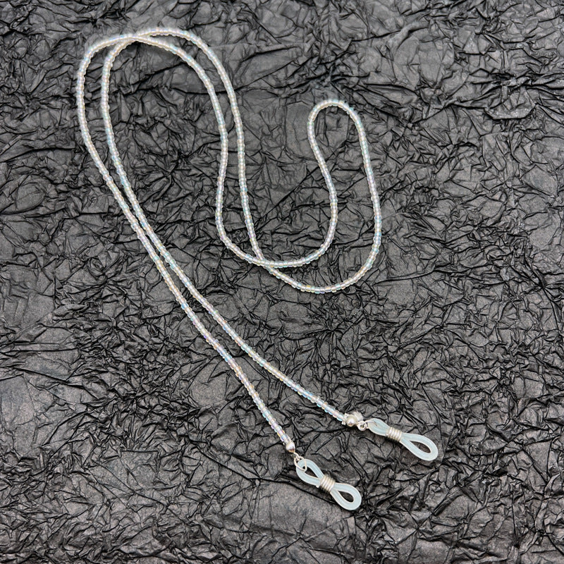 Premium Beaded Eyewear Retainer Chain Bowlift