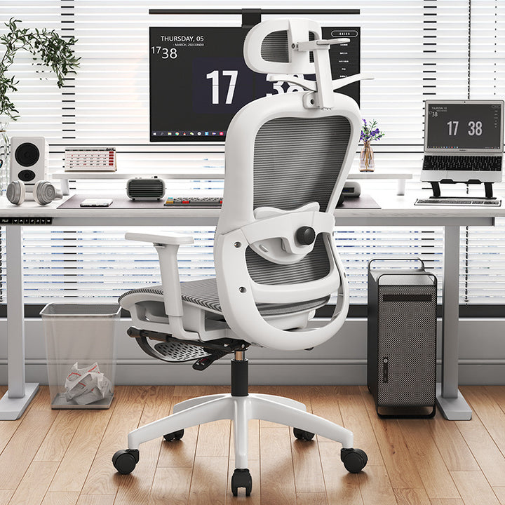 Ergonomic Mesh Back Office Chair Bowlift