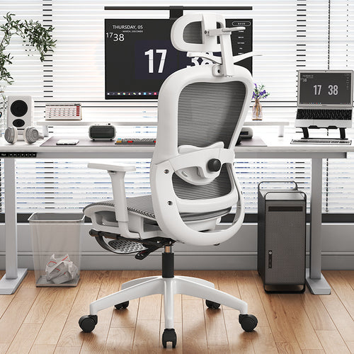 Ergonomic Mesh Back Office Chair Bowlift