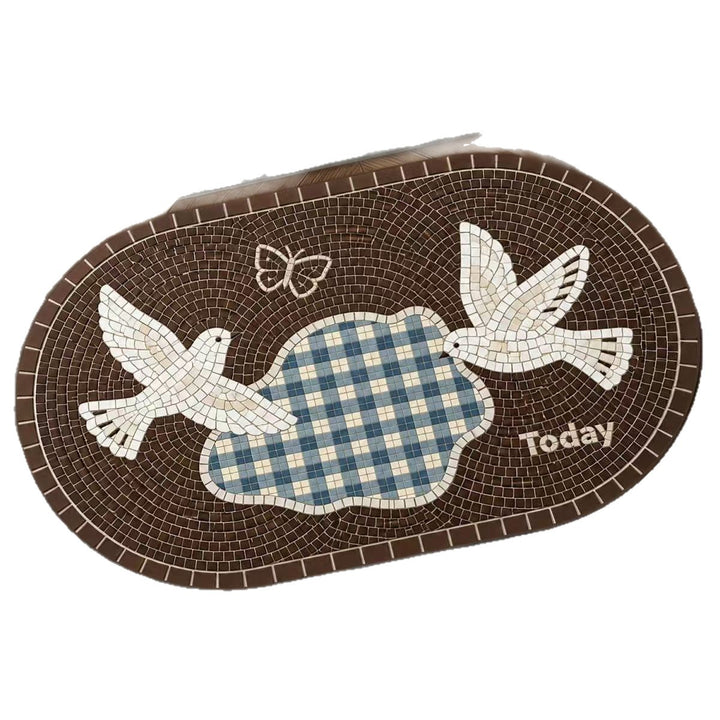 Decorative Mosaic Doormat Bowlift