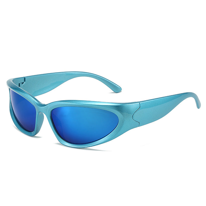 Women's sporty sunglasses with ergonomic design and polarized lenses Bowlift