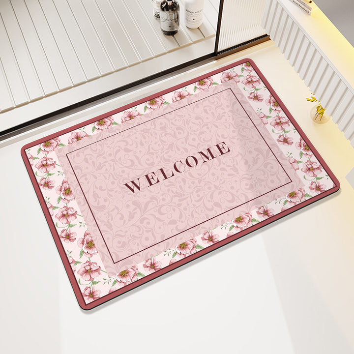 Decorative Honeycomb Bath Mat Bowlift