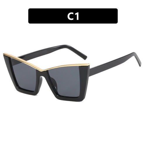 Women's fashionable sunglasses with a unique geometric frame Bowlift