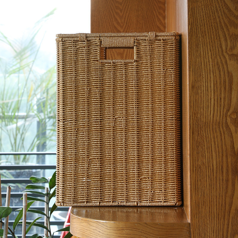 Handcrafted Woven Storage Chest Bowlift