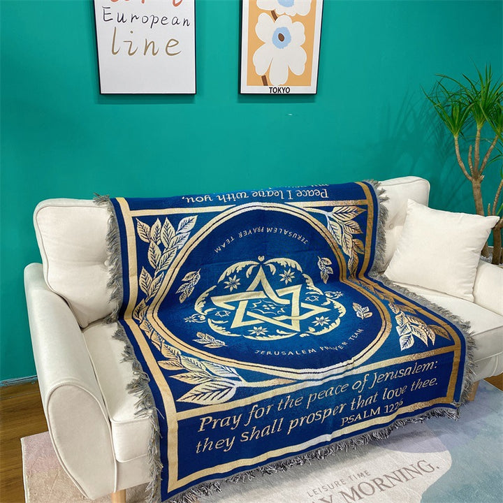 Inspirational Decorative Prayer Throw Blanket