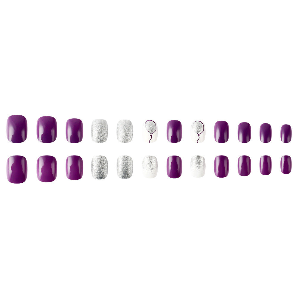 Creative Balloon-Themed Nail Art Set Bowlift