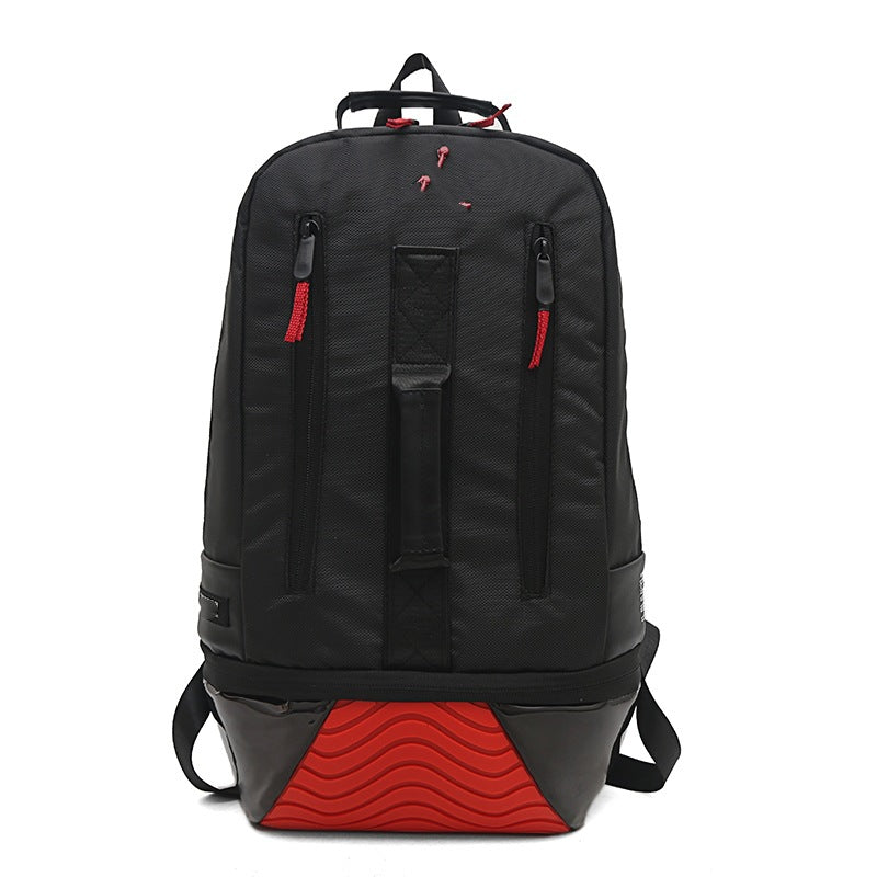 Sporty backpack with insulating bottom and water-repellent surface Bowlift