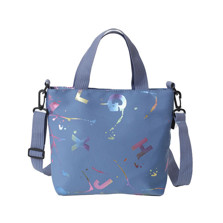 WoArtistic Patterned Mini Tote Bag Bowlift