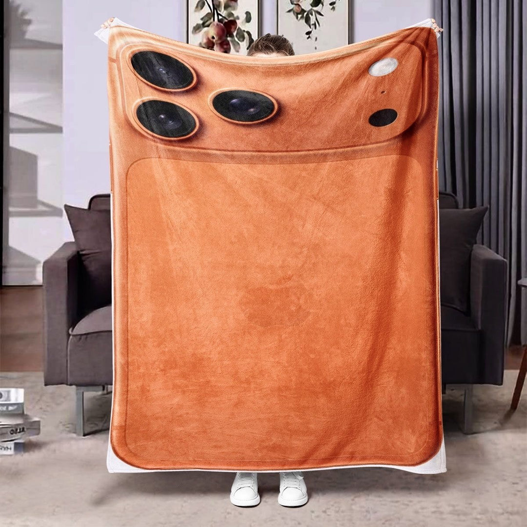 Fun Photo Print Throw Blanket
