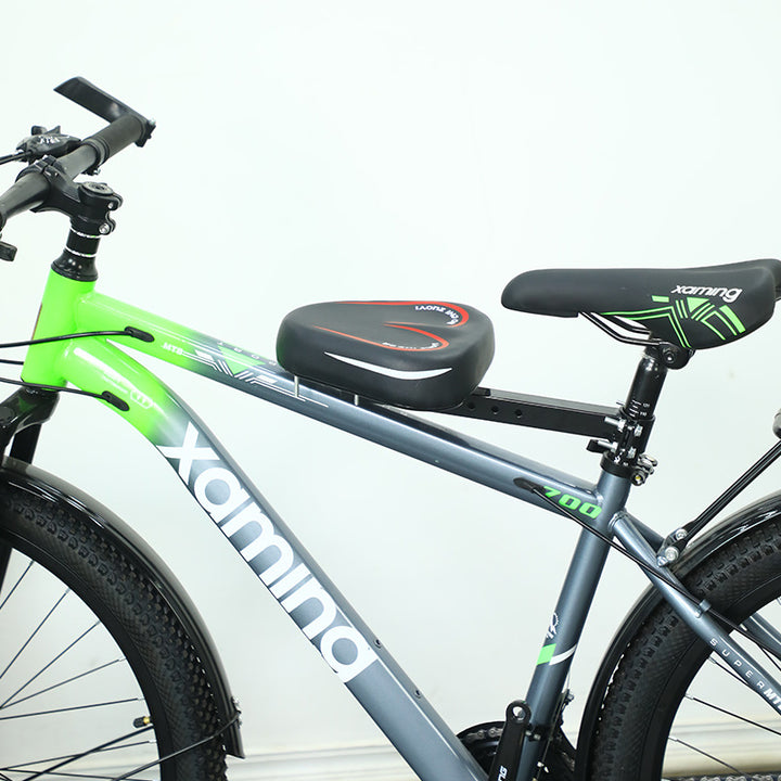 adjustable padded child bicycle passenger seat with safety armrest Bowlift
