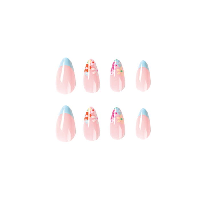 Artful Nail Art in Modern Floral Design Bowlift
