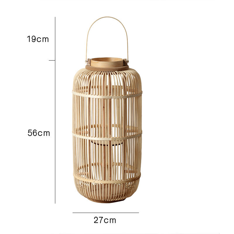Long-lasting Rattan Lantern Bowlift