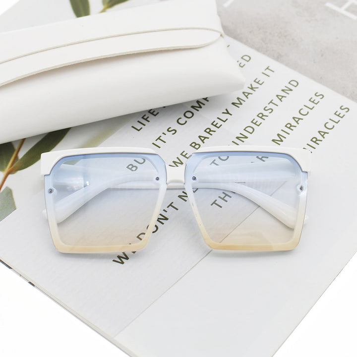 Women's large geometric sunglasses Bowlift
