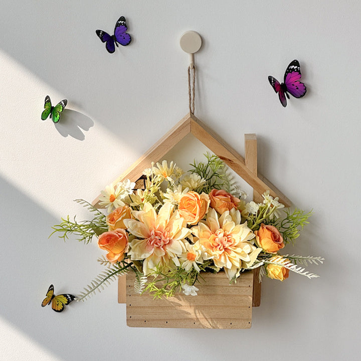 Decorative Wall Hanging Floral Arrangement