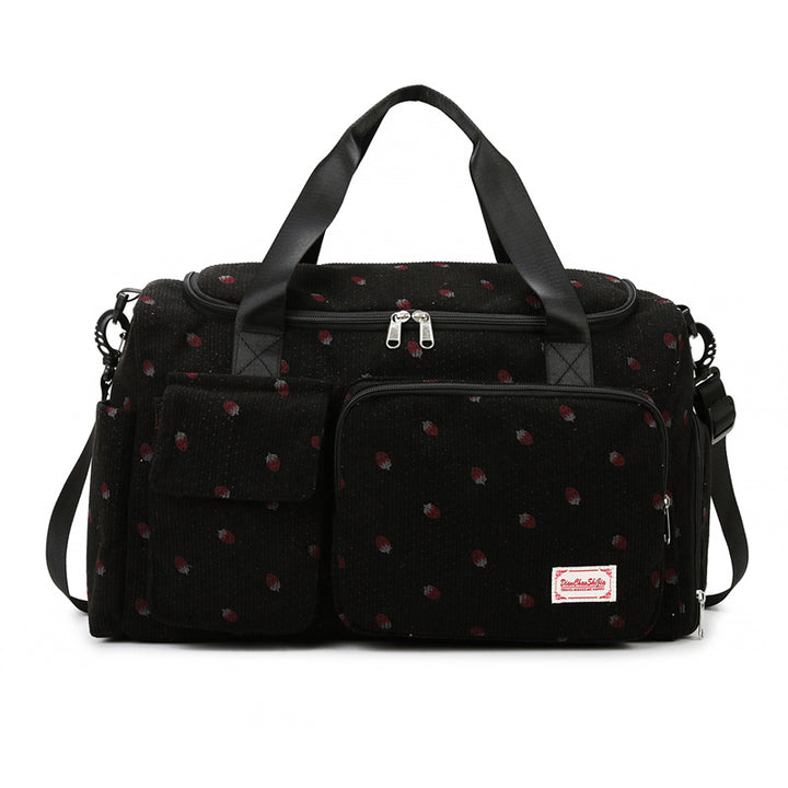 Sporty Travel Bag With Multifunctional Pockets Bowlift